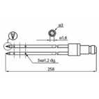 Dorit  L258 3mm Injector Needles